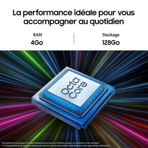 Smartphone Samsung Galaxy a15 bleu nuit 128 Go 4 Go