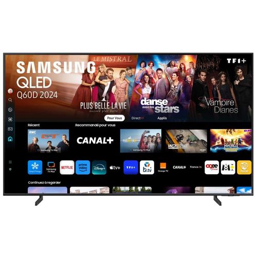 Téléviseur QLED 43" (108 cm) 4K Ultra HD Smart TV - Tq43q60d