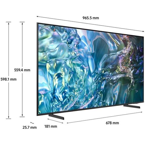 Téléviseur QLED 43" (108 cm) 4K Ultra HD Smart TV - Tq43q60d