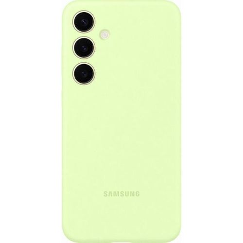 Coque Et Étui Téléphone Mobile Coque Silicone Pour Galaxy S24+ Vert Clair