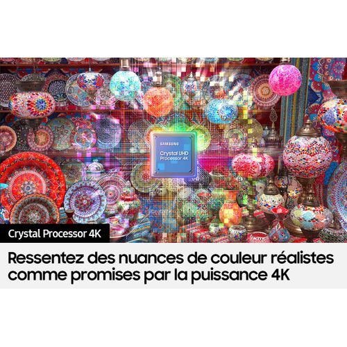Téléviseur LED 55'' (138 cm) Crystal 4k UHD Smart TV - Tu55du8575