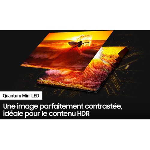 Téléviseur Neo QLED  Tq85qn85d 85" (214 Cm) 4k Smart TV 2024 Argent Carbone
