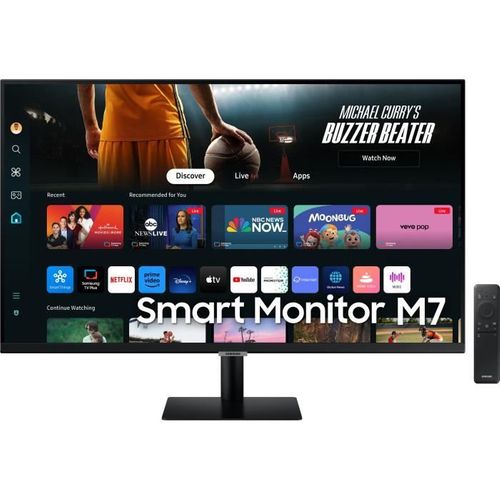 Écran PC - Smart Monitor M7 Dm700 - 32 Uhd 4k - Dalle Va - 60hz - Hdr10 - USB-c 65w - HDMI - Noir