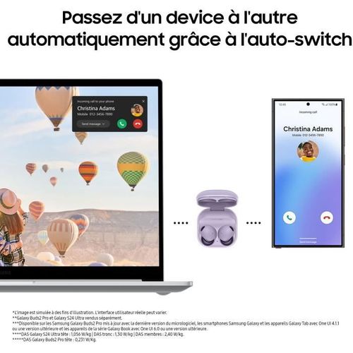 PC Portable - Galaxy Book4 - 15,6'' - Intel Core I5 1335u - 8 Go Ram - 256 Go Ssd - Gris - Windows