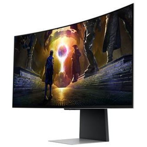 Ecran PC Gamer Incurvé - 34'' - Uwqhd - 175hz - Dalle Oled - 0,03ms - Ajustable En Hauteur - Odysse