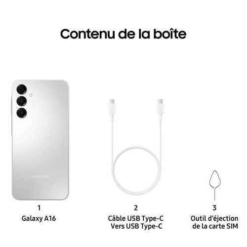 Smartphone Galaxy A16 Smartphone 128go Gris