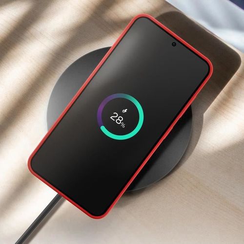 Coque Silicone Galaxy S25+ Corail