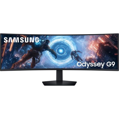 Ecran PC Gamer Incurvé - 49'' - 5k Dual Qhd - 144hz - Dalle Va - 1ms - Ajustable En Hauteur - Odyss