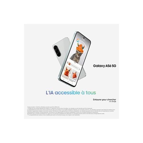 Smartphone Galaxy A56 6,7 5g Nano Sim 128 Go Graphite