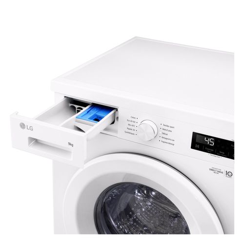 Lave-linge hublot LG F94B13WH 9kg Blanc
