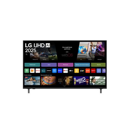 Téléviseur 4K UHD 55'' 139cm LG 55UA75006LA.AEU