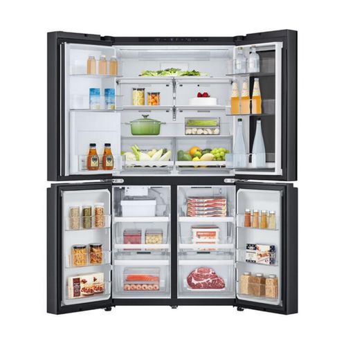 Réfrigérateur Américain 91cm 646l Total No-frost Noir Acier - Gmk960ev2e