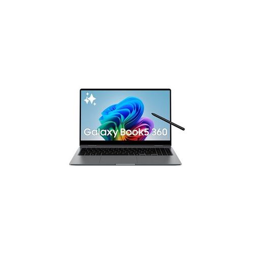 PC Portable - Galaxy Book5 360 - 15,6 - Intel Core Ultra 5 - Windows 11 - 16 Go Ram - 512 Go Ssd