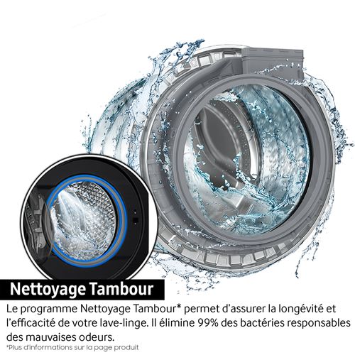 Lave-linge hublot SAMSUNG WW90FG3M05AW 9kg