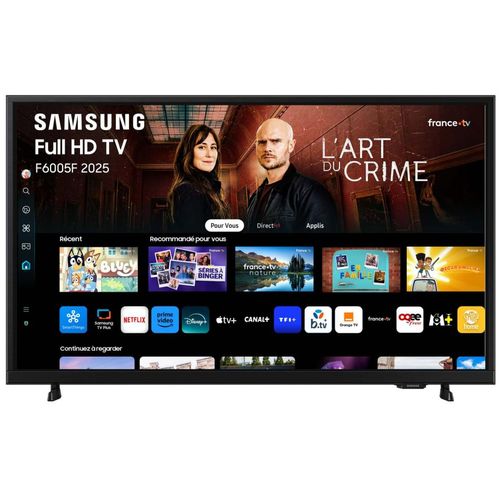 Téléviseur LED 32" (80 cm) Full HD Smart TV - Tu32f6005f