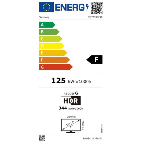 Téléviseur OLED 77" (194cm) 4k UHD Smart TV - Tq77s90f