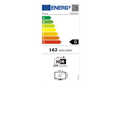 Téléviseur QLED 85'' 216 cm SAMSUNG 85Q7FA