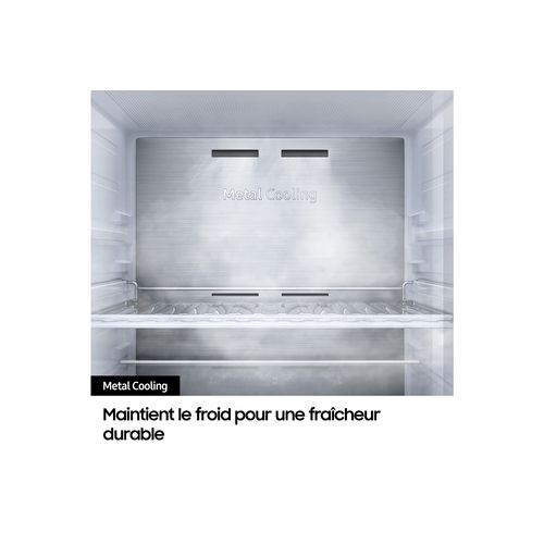 Réfrigérateur Américain SAMSUNG RS80F64KET 640L Inox