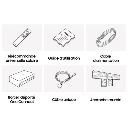 Téléviseur 4K QLED 55'' 138 cm SAMSUNG 55LS03F