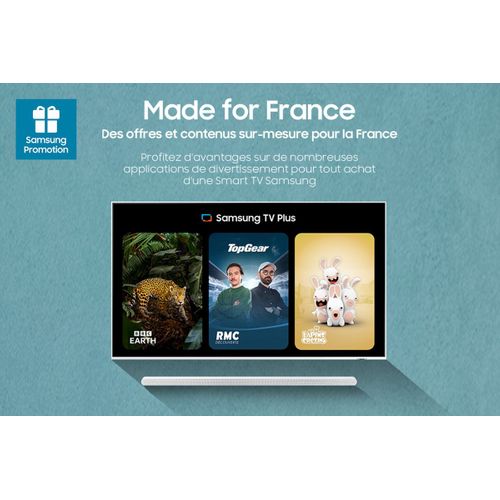 Téléviseur QLED 55" (138 cm) 4K Ultra HD Smart TV - Tq55q7f4