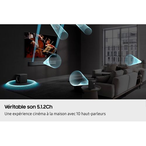 Barre de son 5.1.2 sans fil SAMSUNG HW-QS760F/XE