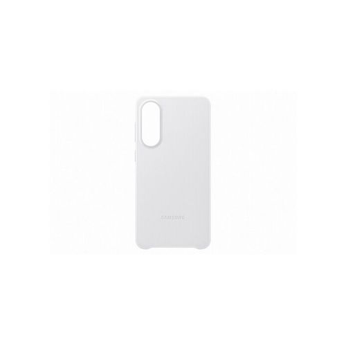 Coque - Samsung - S25 Edge - Cuir Véritable - Gris Clair - Protection Chocs Et Rayures