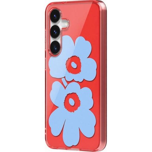 Coque Unikko 'marimekko' Galaxy S25 Rouge