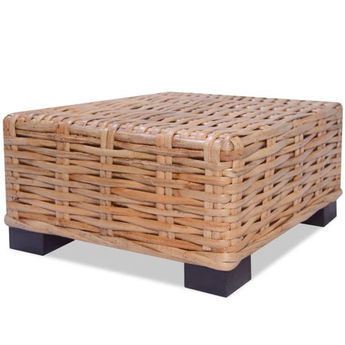 Ensemble De Canapés 14 Pièces Rotin Naturel