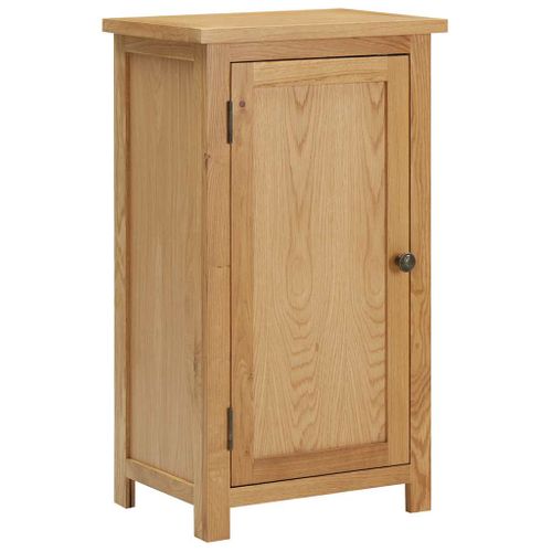 Armoire 45x32x85 Cm Bois De Chêne Massif