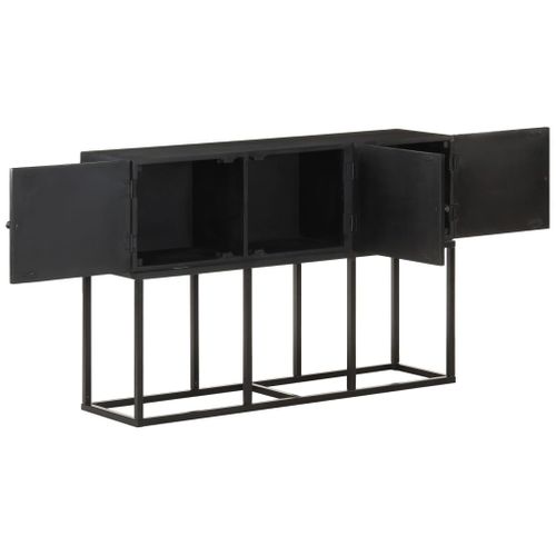 Buffet 115x30x76 Cm Bois De Manguier Massif