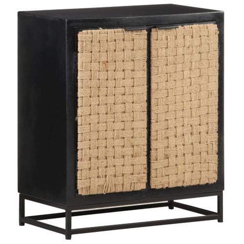 Buffet 60x35x70 Cm Bois De Manguier Massif