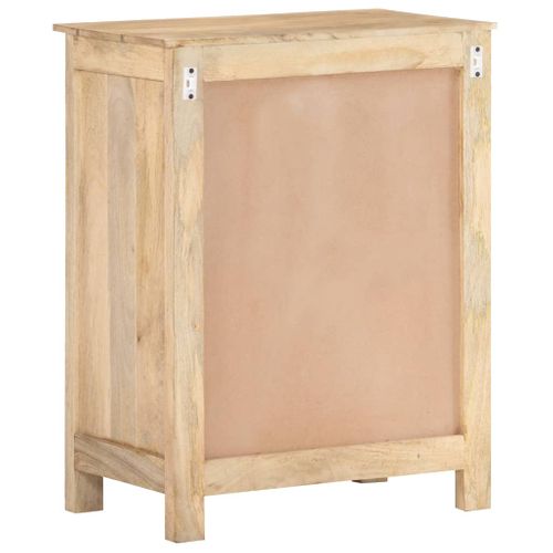 Armoire Console 40x30x112 Cm Bois D'acacia Massif