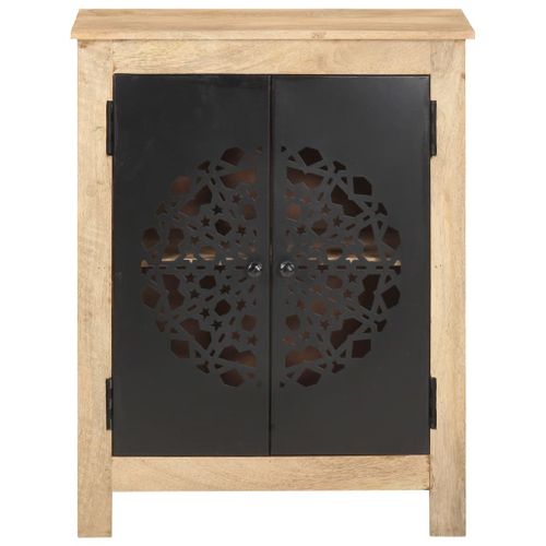 Armoire Console 40x30x112 Cm Bois D'acacia Massif