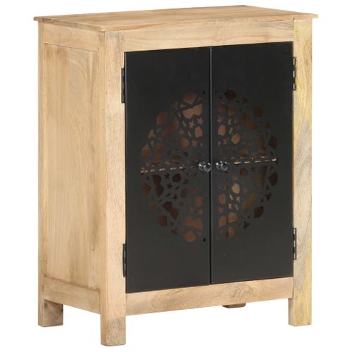 Armoire Console 40x30x112 Cm Bois D'acacia Massif