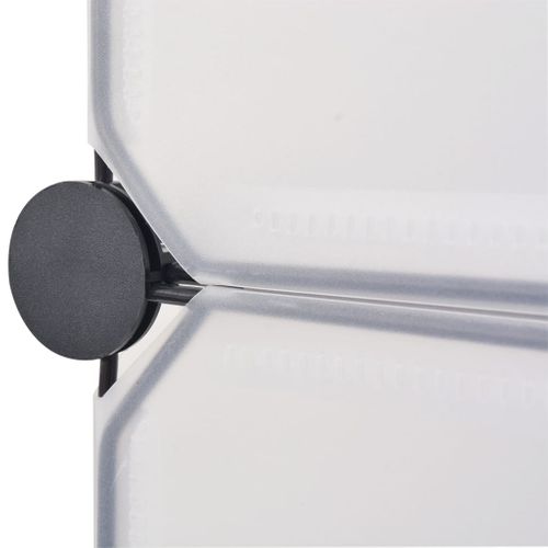 Armoire à Chaussures Avec 10 Compartiments Blanc