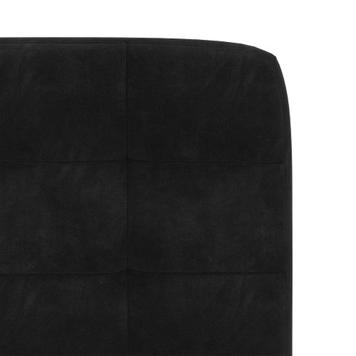 Chaises à Manger Lot De 2 Noir Velours