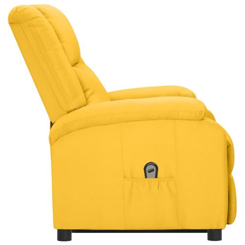 Fauteuil Jaune Tissu