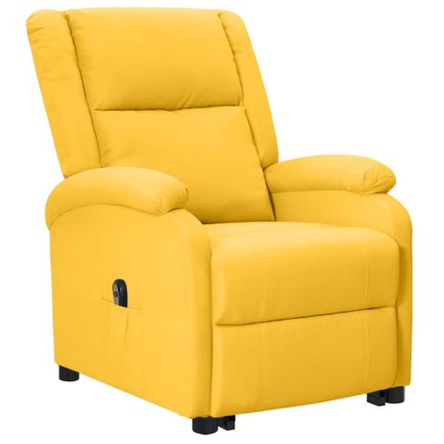 Fauteuil Jaune Tissu