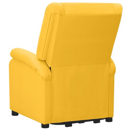 Fauteuil Jaune Tissu