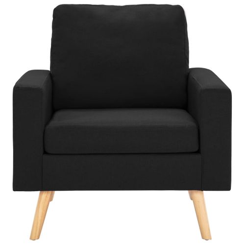Fauteuil Noir Tissu