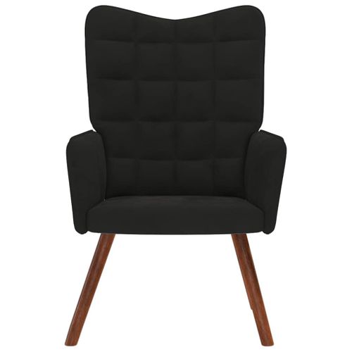 Chaise De Relaxation Noir Velours