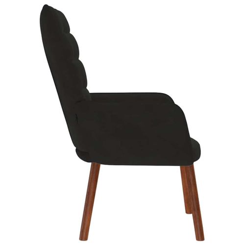 Chaise De Relaxation Noir Velours