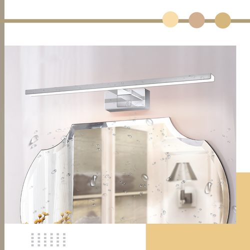 Lampe LED Pour Bad Chrom – 12w, 4000k 60cm