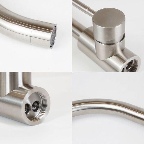 Robinetterie De Lavabo Rotatif En Acier Inoxydable Haute Pression