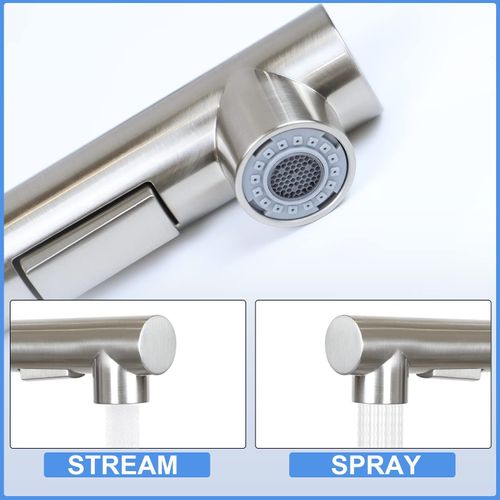 Robinet De Cuisine Extractible Avec Douchette Et Jets Multiples