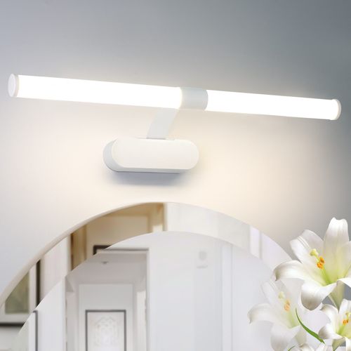 Lampe LED Pour Miroir De Salle De Bain 60cm Blanc Lampe Murale 8w Pour