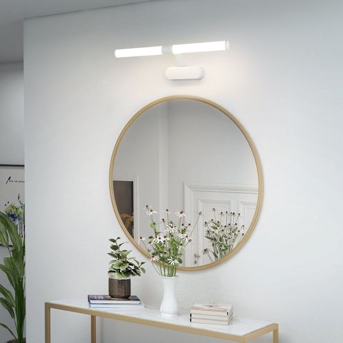 Lampe De Miroir Blanc 40cm - Éclairage LED Pour Salle De Bain Et Chambre à Coucher