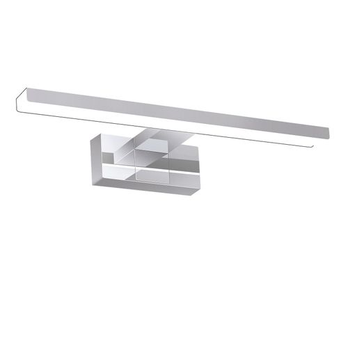 Lampe De Miroir LED Pour Salle De Bain - Design Moderne Ip44 En Chrome