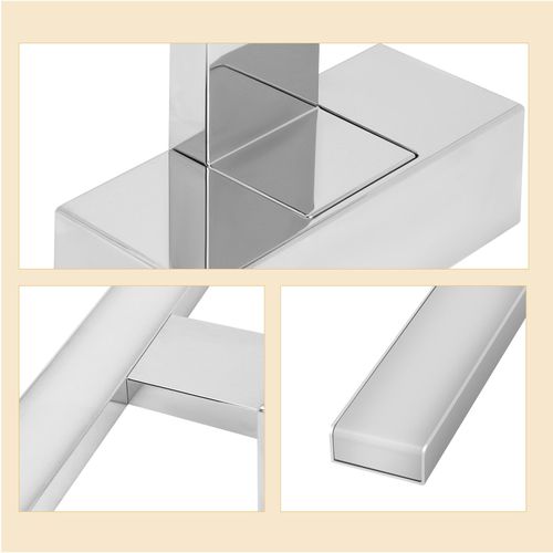 Lampe LED De Miroir Pour Salle De Bain - Éclairage Moderne Ip44 En Chrome