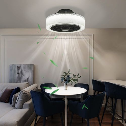 Ventilateur De Plafond Silencieux Avec Lumière Et Télécommande